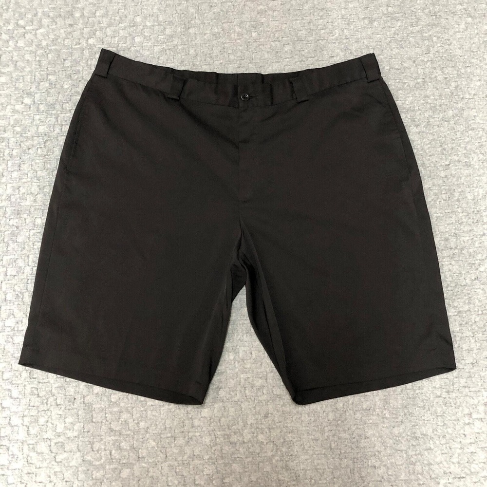 Slazenger Shorts Mens 40 Black Stretch Reflective Golf Athletic Casual Norm Day